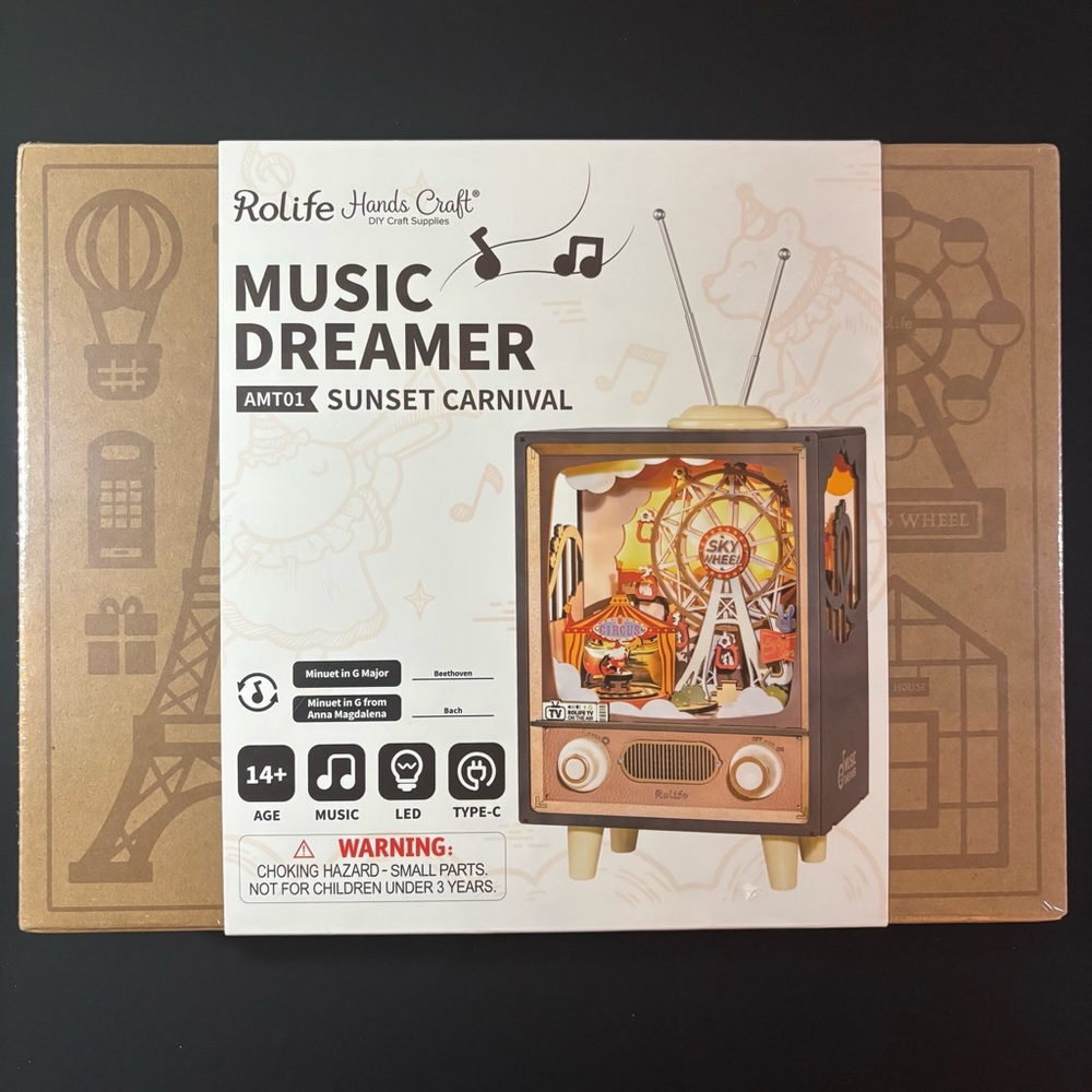 Rolife DIY Music Box Puzzle - Sunset Carnival